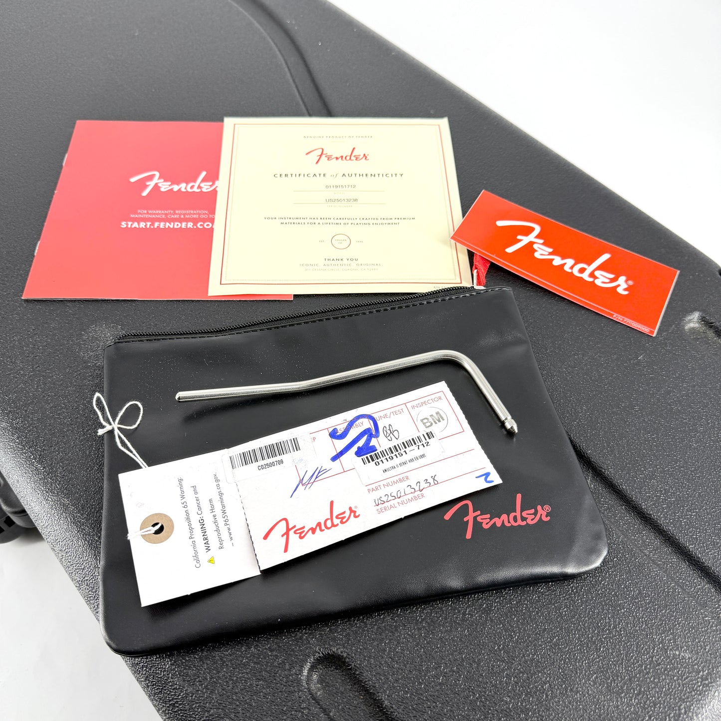 2025 Fender American Ultra II Stratocaster – Ultraburst