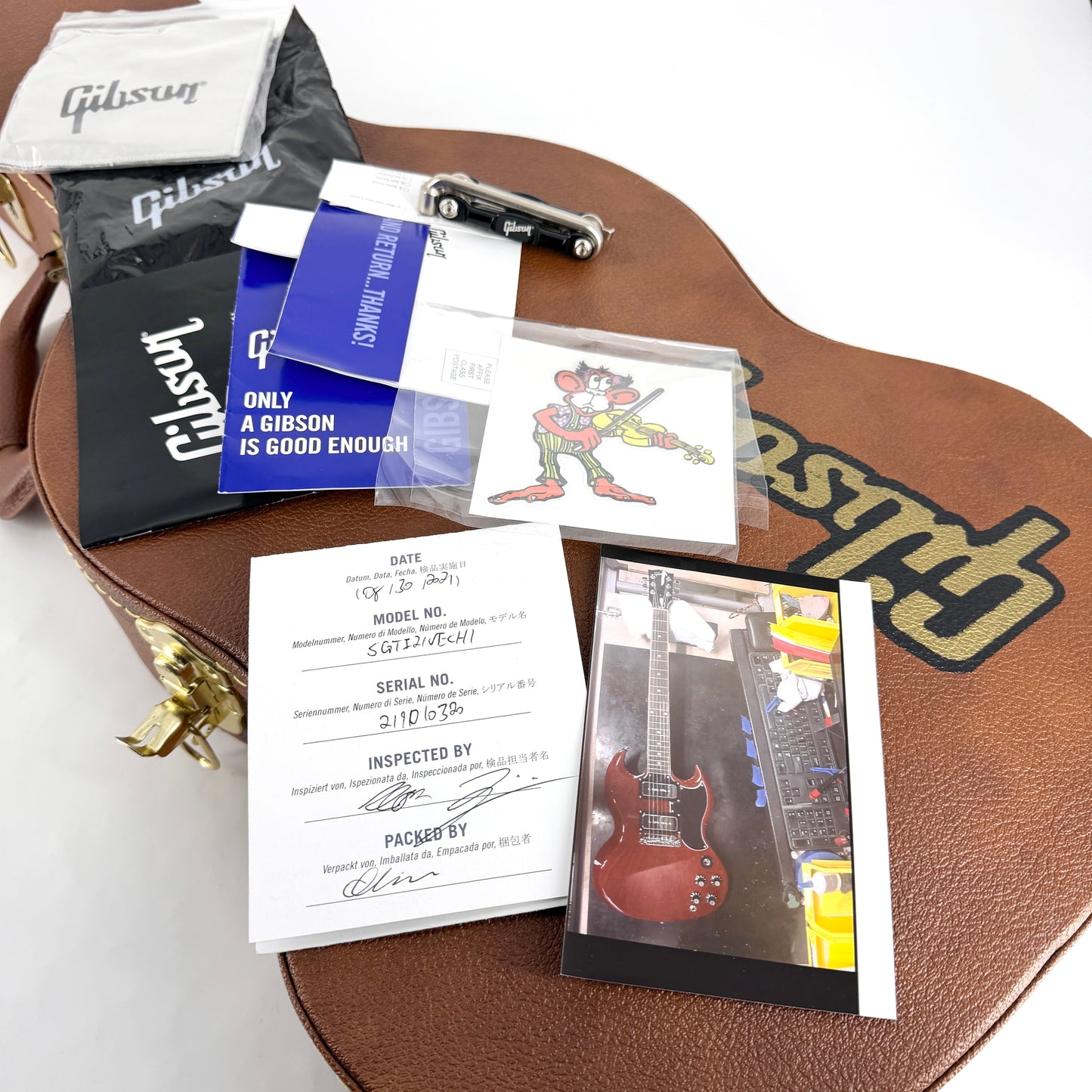 2022 Gibson Tony Iommi Signature SG Special - Vintage Cherry