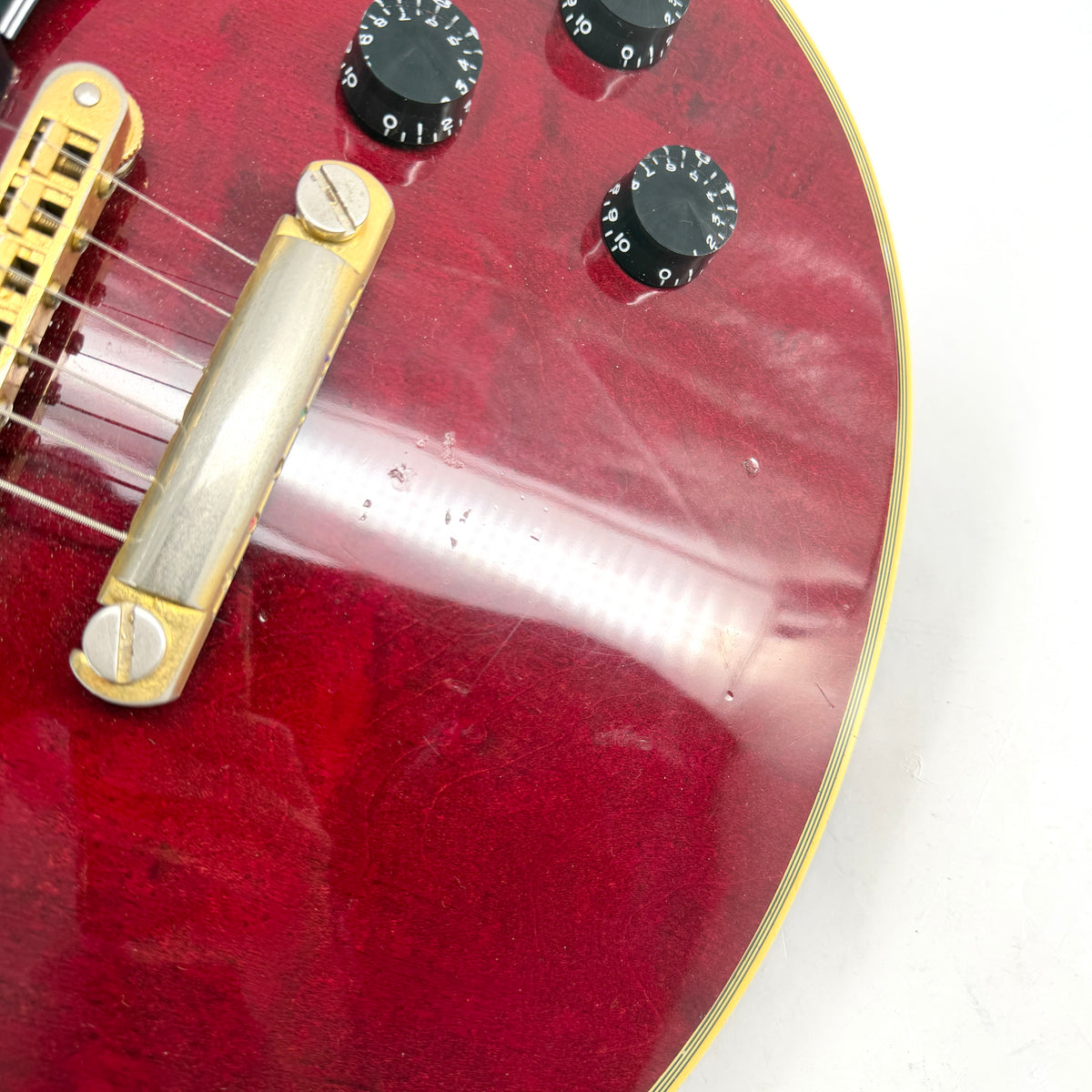 1980 Gibson Les Paul Custom - Wine Red