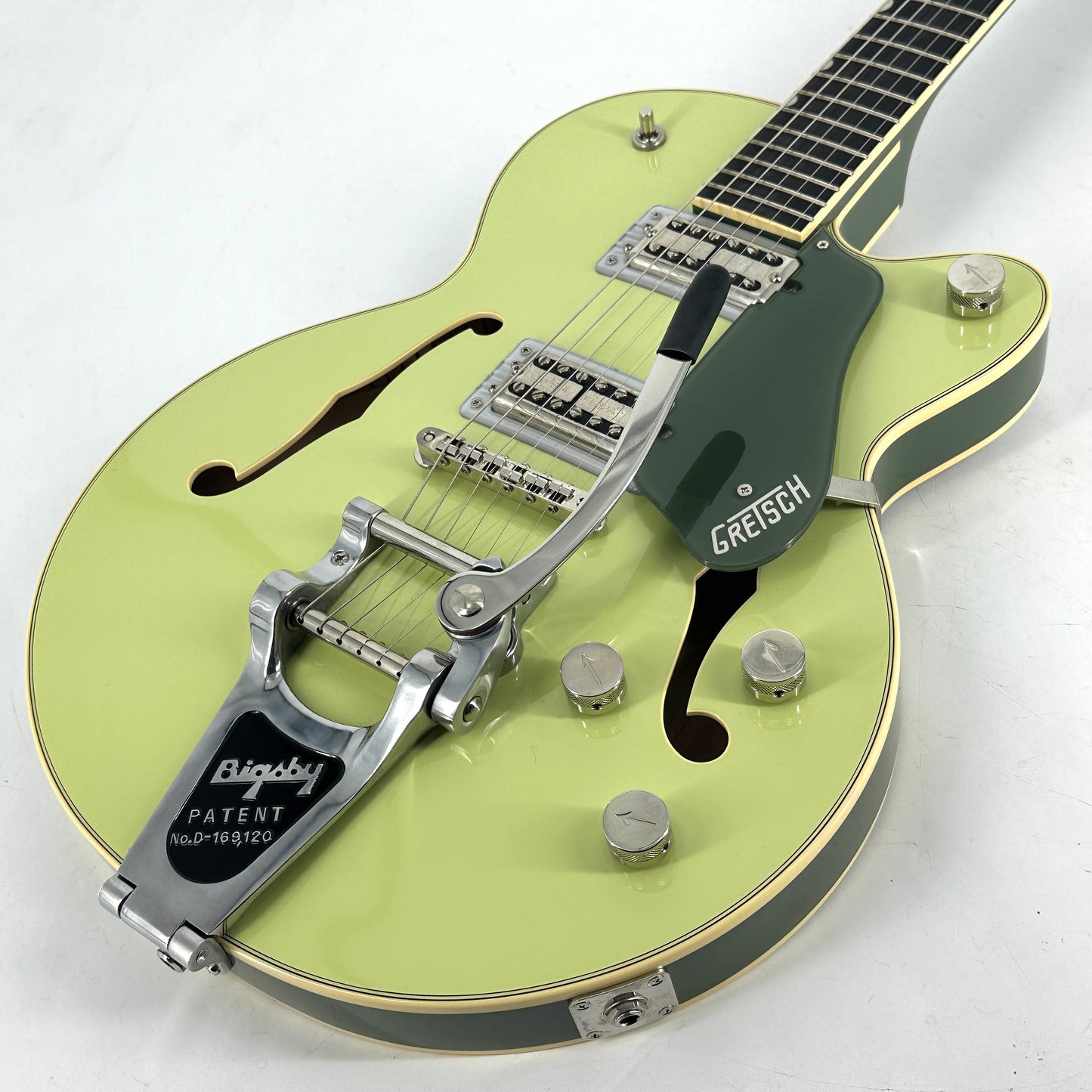 2020 Gretsch G6659T Players Edition Broadkaster Jnr - 2 Tone Smoke Green