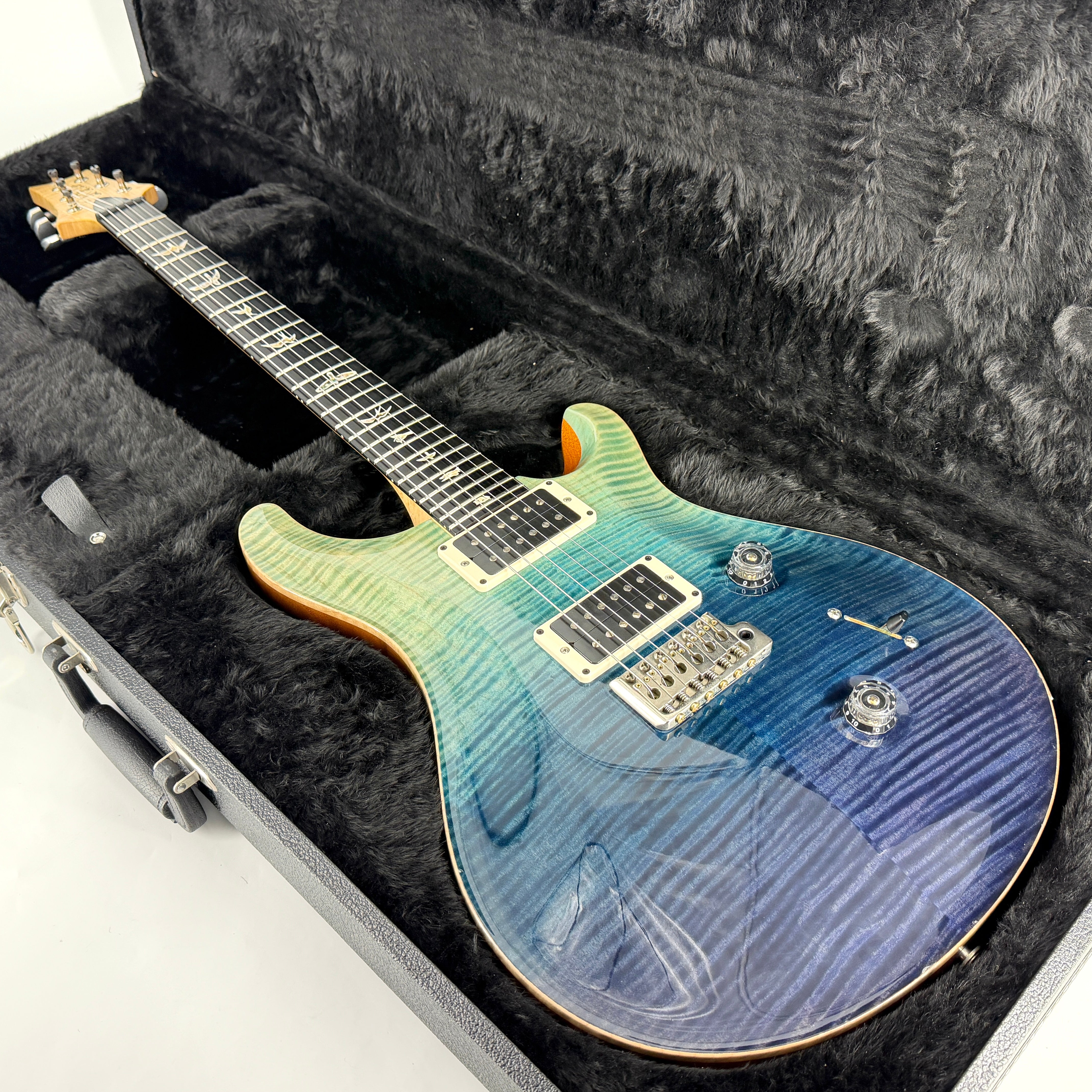 2013 PRS Wood Library Custom 24 - Blue Fade – Jordan Guitars