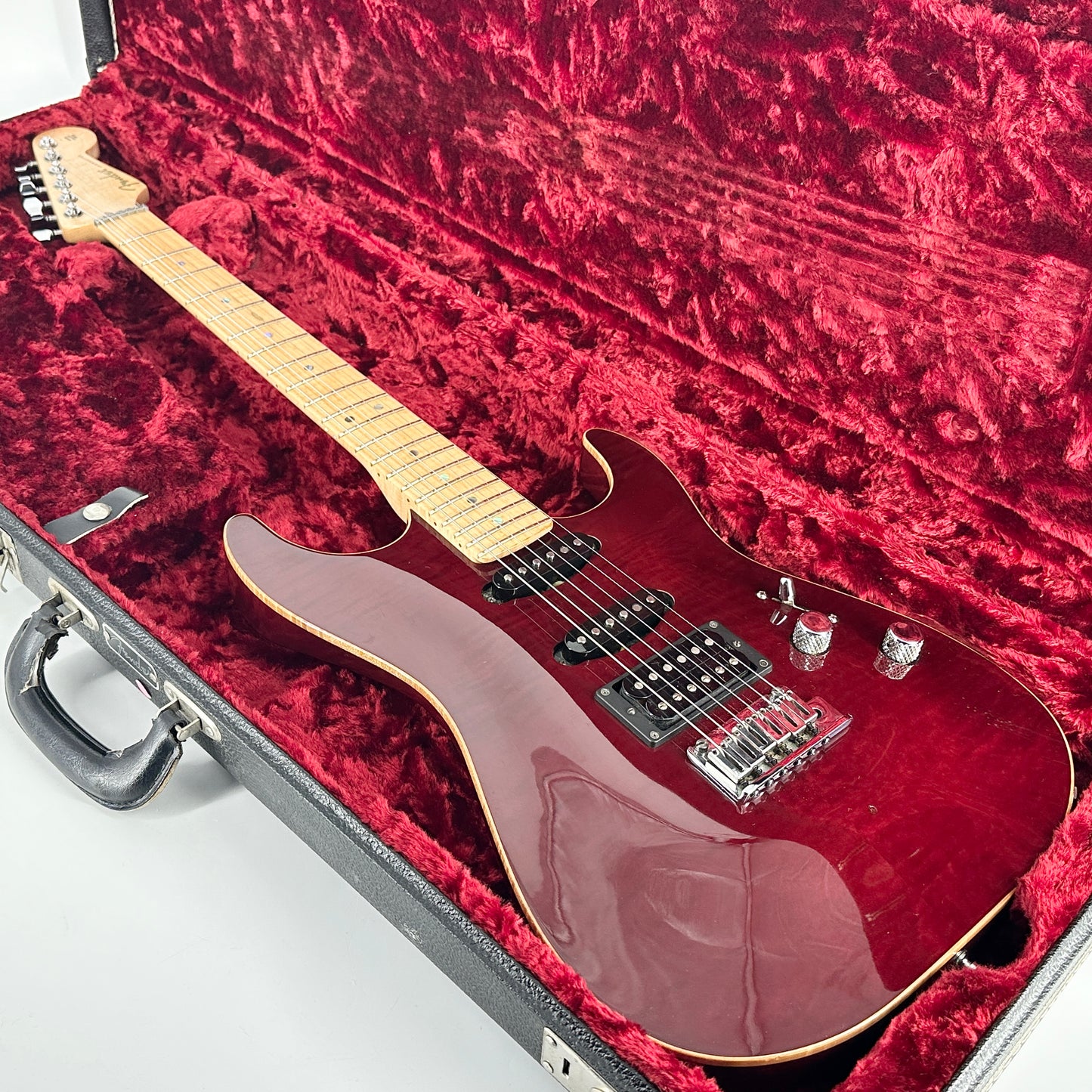2001 Fender Custom Shop Showmaster FMT – Cherry Transparent
