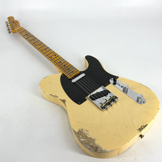 2016 Fender Custom Shop ’51 Telecaster Heavy Relic – Faded Nocaster Blonde