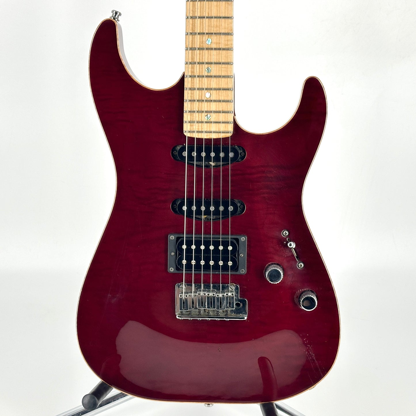 2001 Fender Custom Shop Showmaster FMT – Cherry Transparent