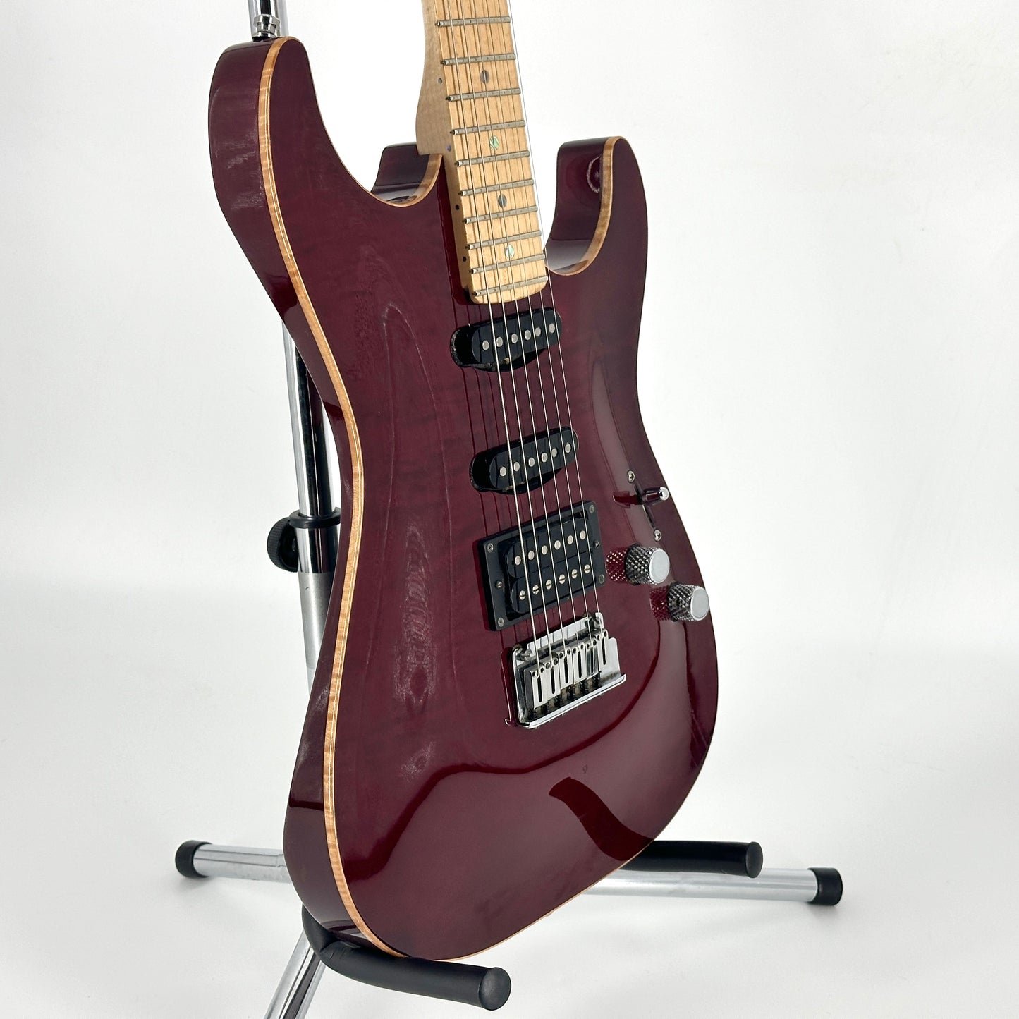2001 Fender Custom Shop Showmaster FMT – Cherry Transparent