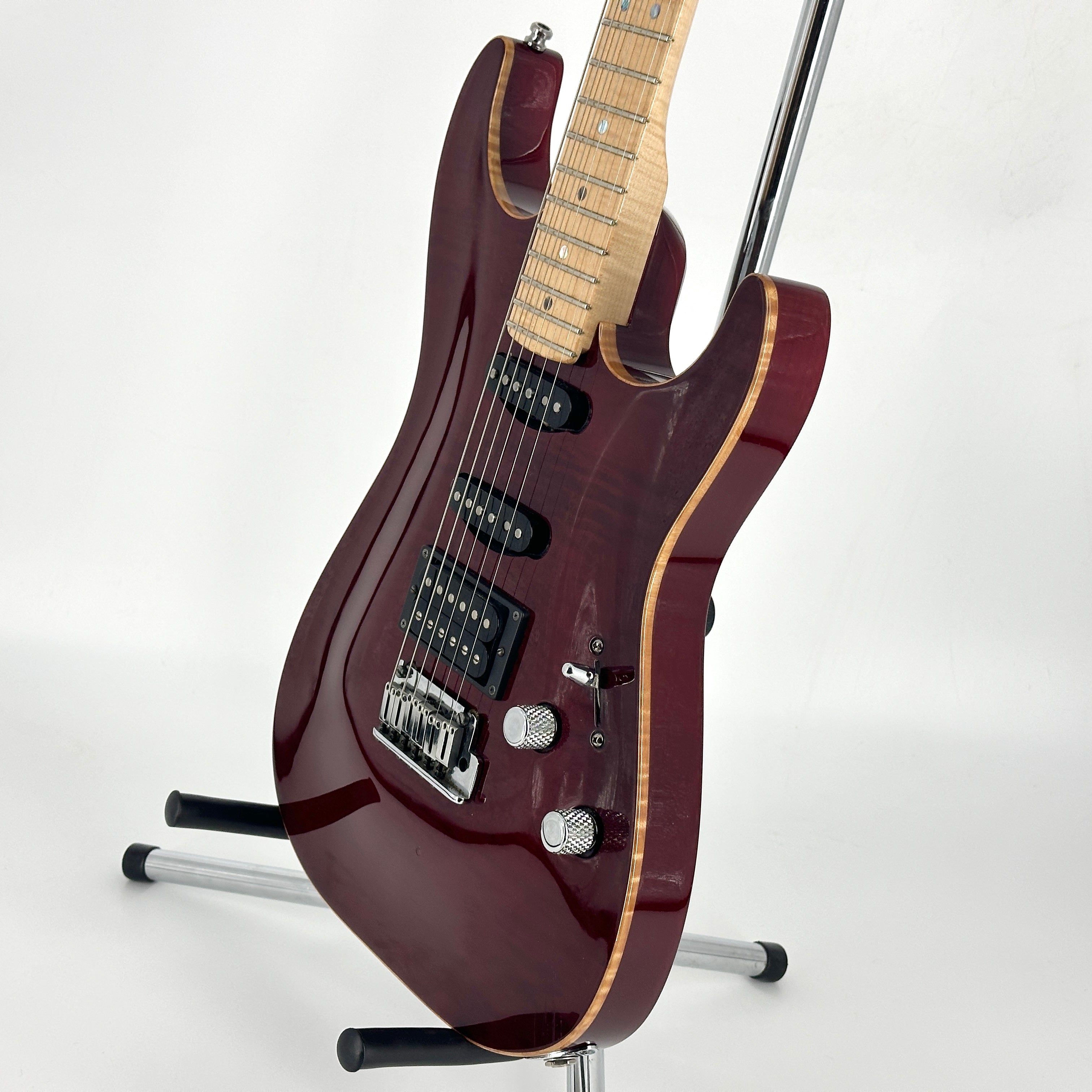 2001 Fender Custom Shop Showmaster FMT – Cherry Transparent