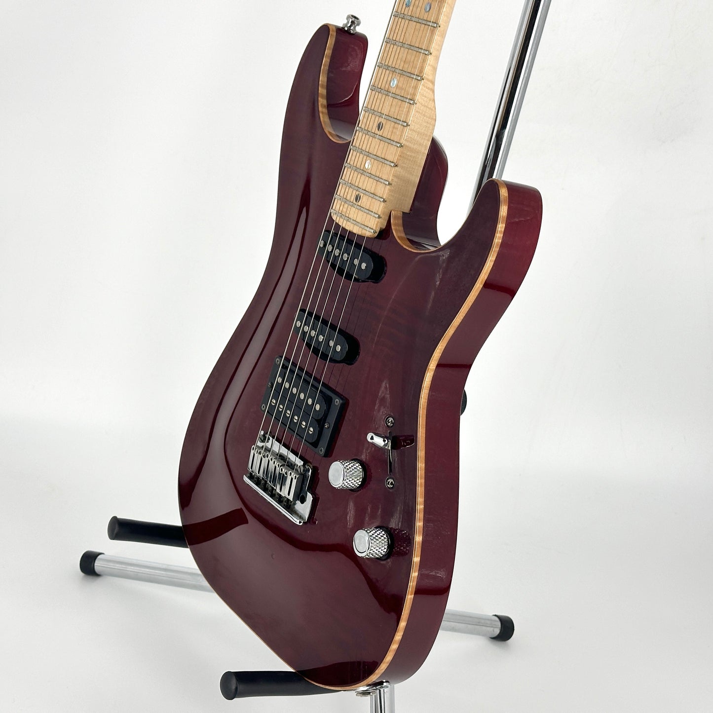 2001 Fender Custom Shop Showmaster FMT – Cherry Transparent