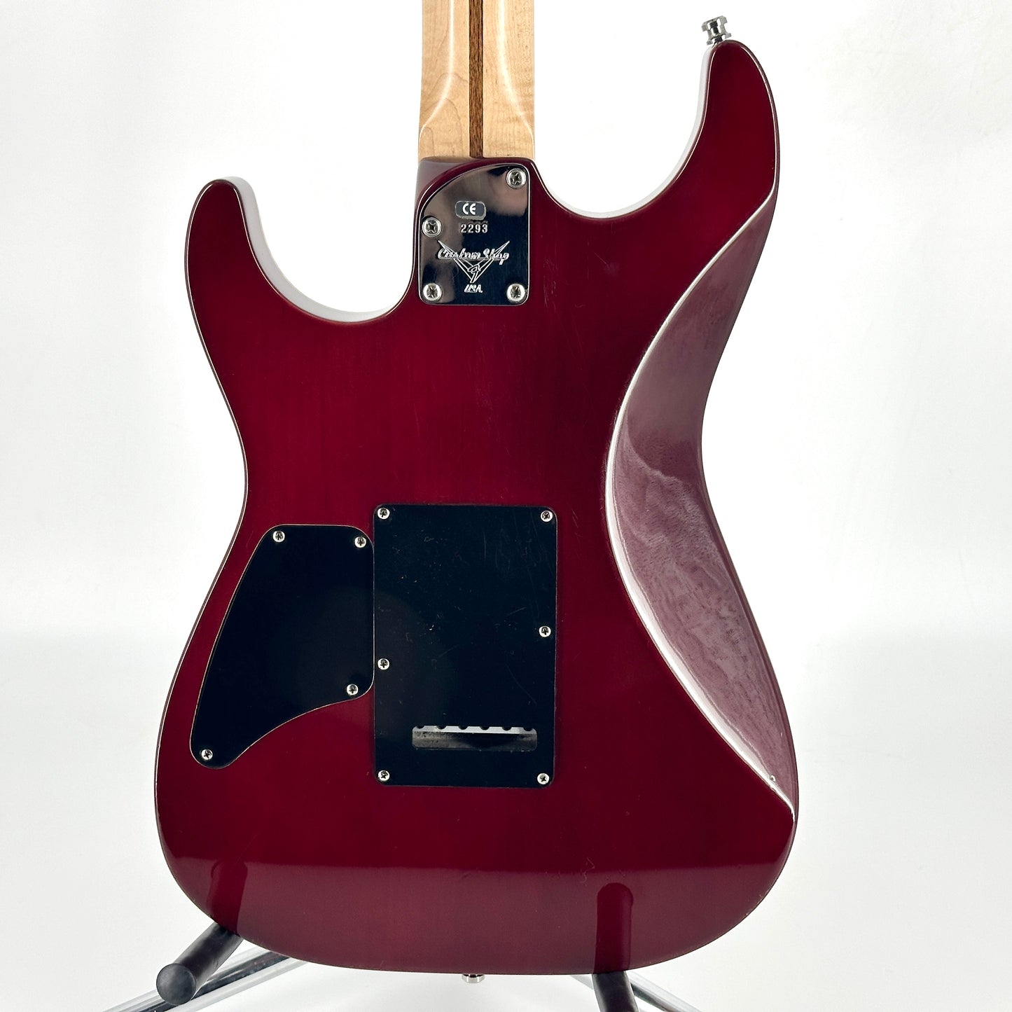 2001 Fender Custom Shop Showmaster FMT – Cherry Transparent