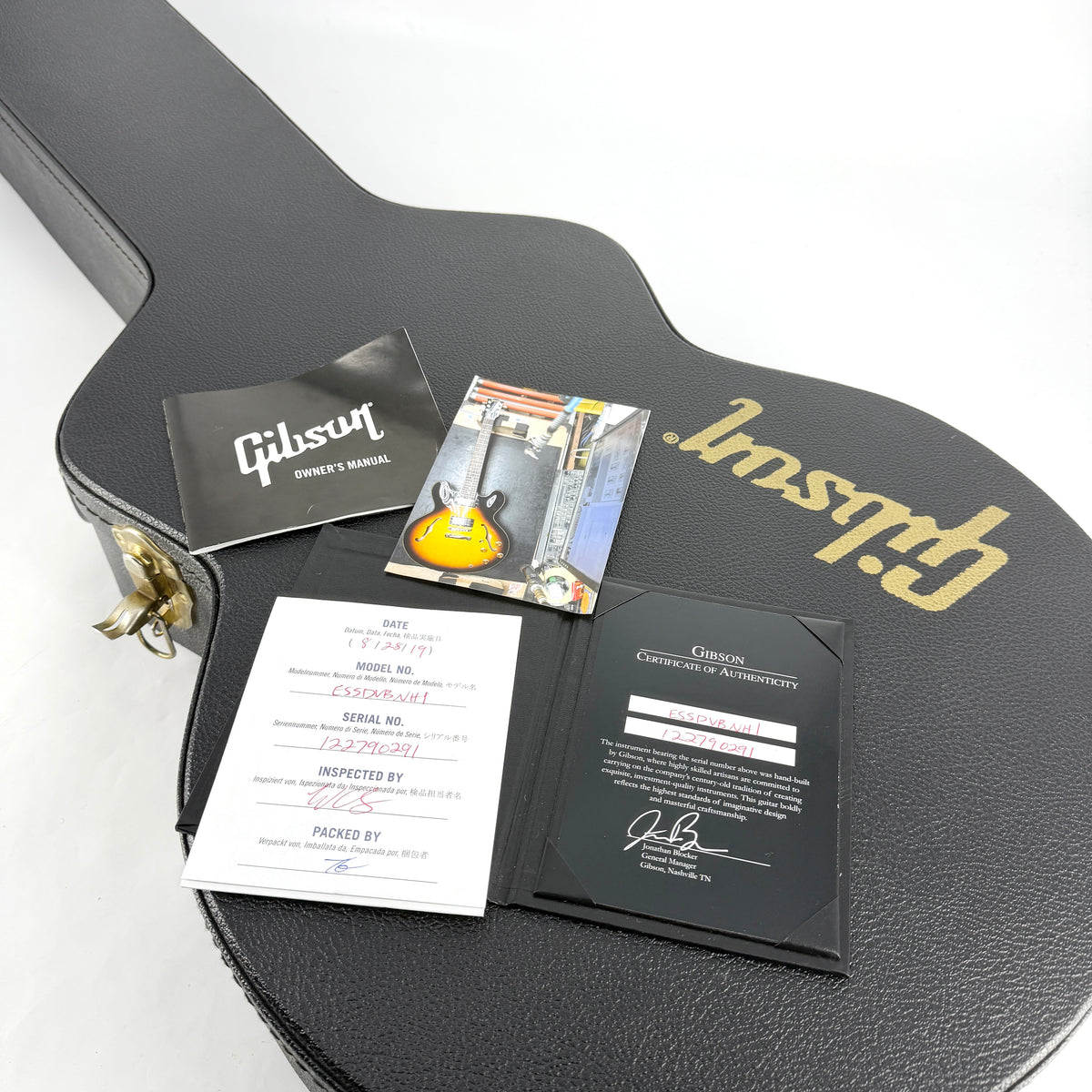 2019 Gibson ES-335 Studio - Vintage Burst