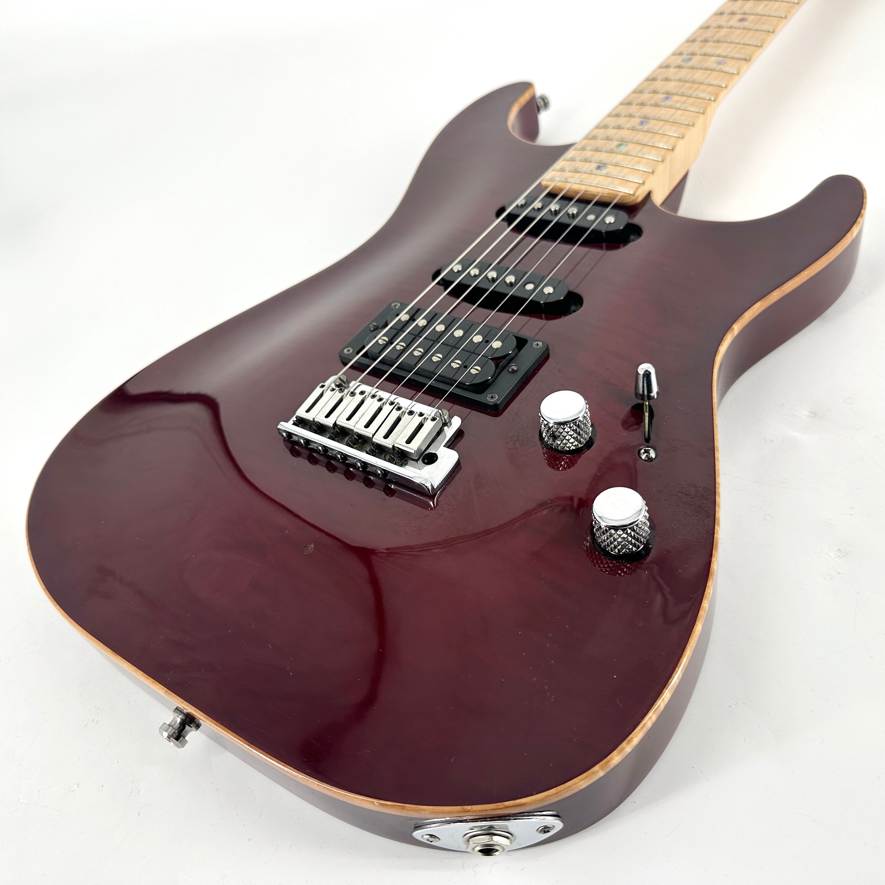2001 Fender Custom Shop Showmaster FMT – Cherry Transparent