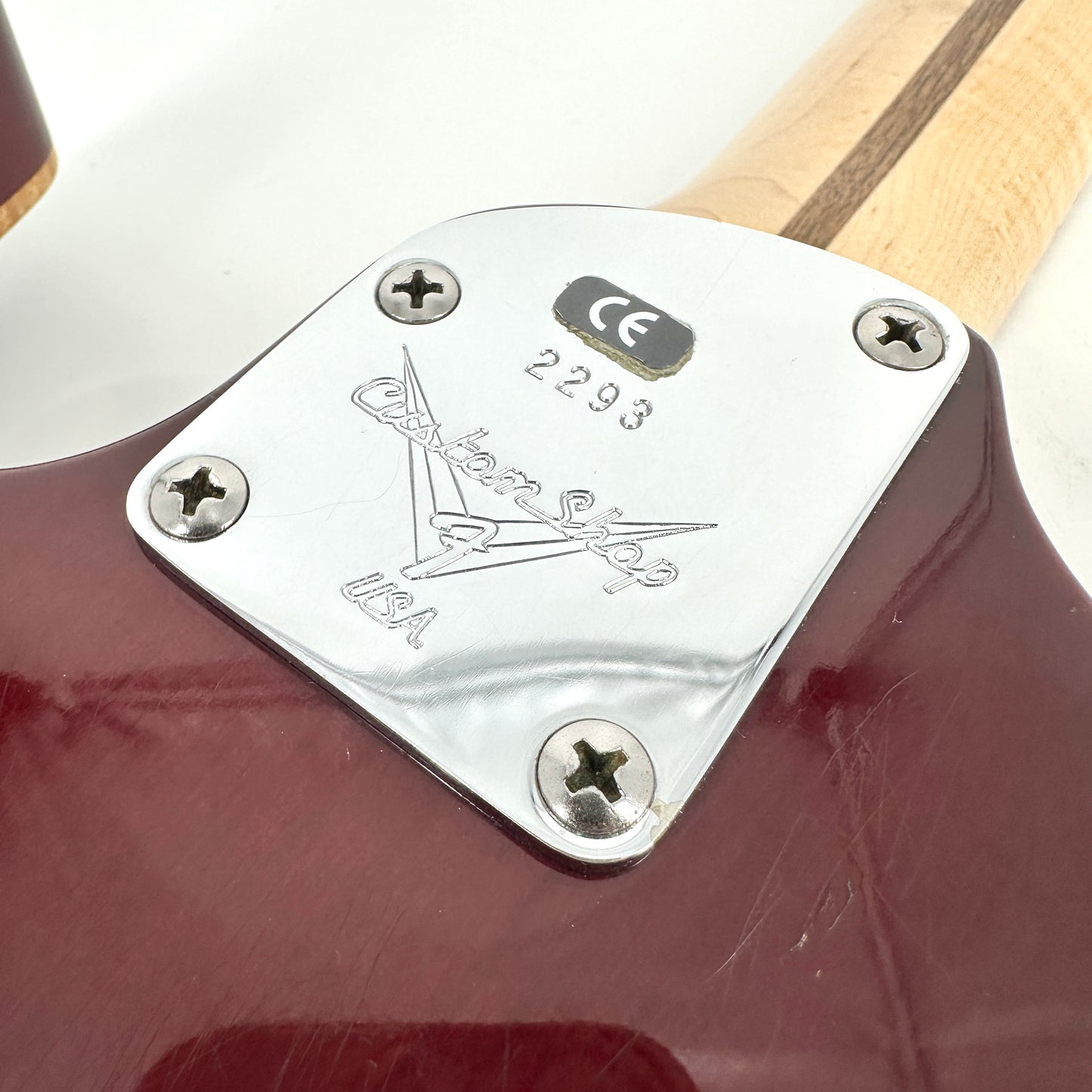 2001 Fender Custom Shop Showmaster FMT – Cherry Transparent