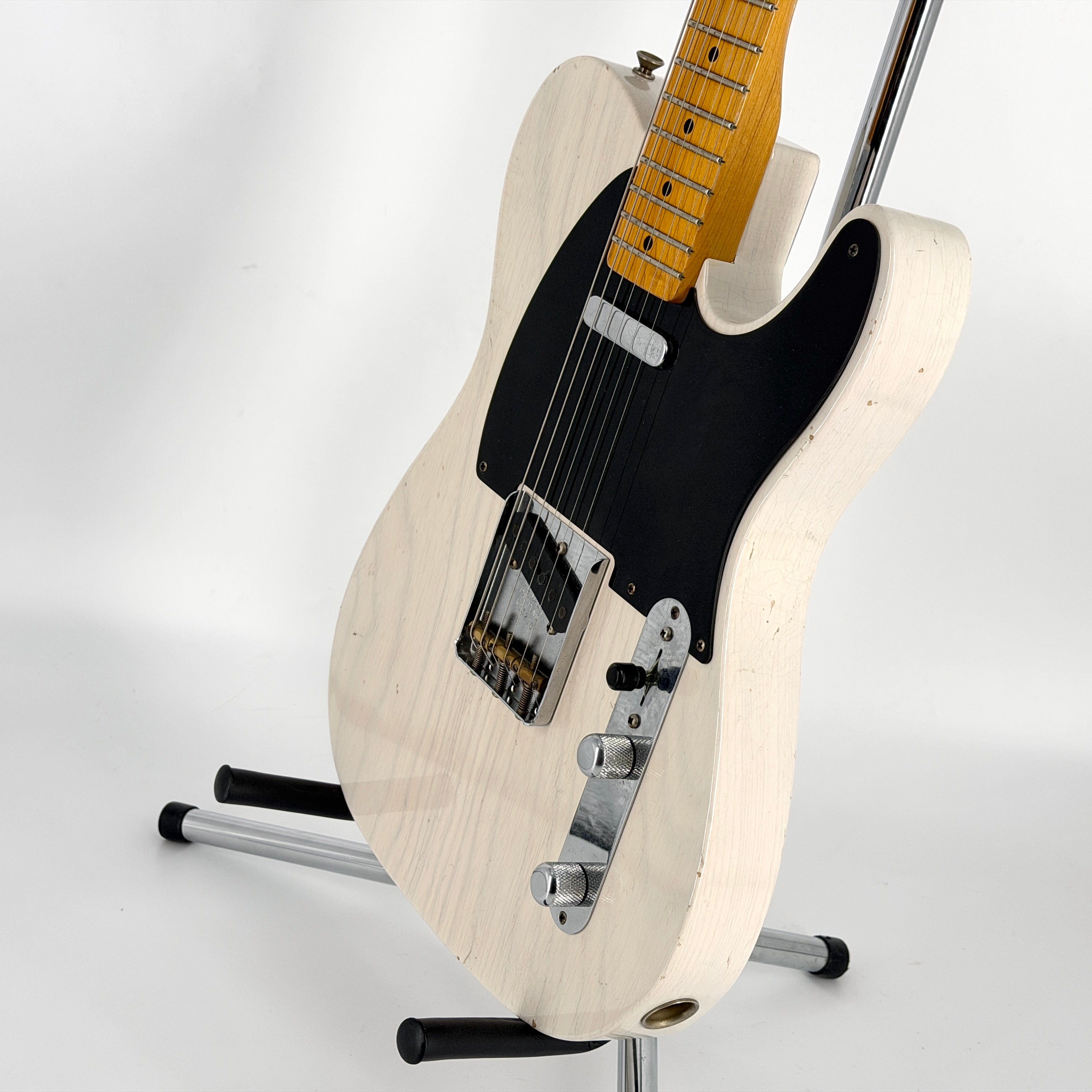ギター RY Guitar Custom Telecaster White Blonde 2015 Fender Custom Shop '52 Telecaster Journeyman Relic – White