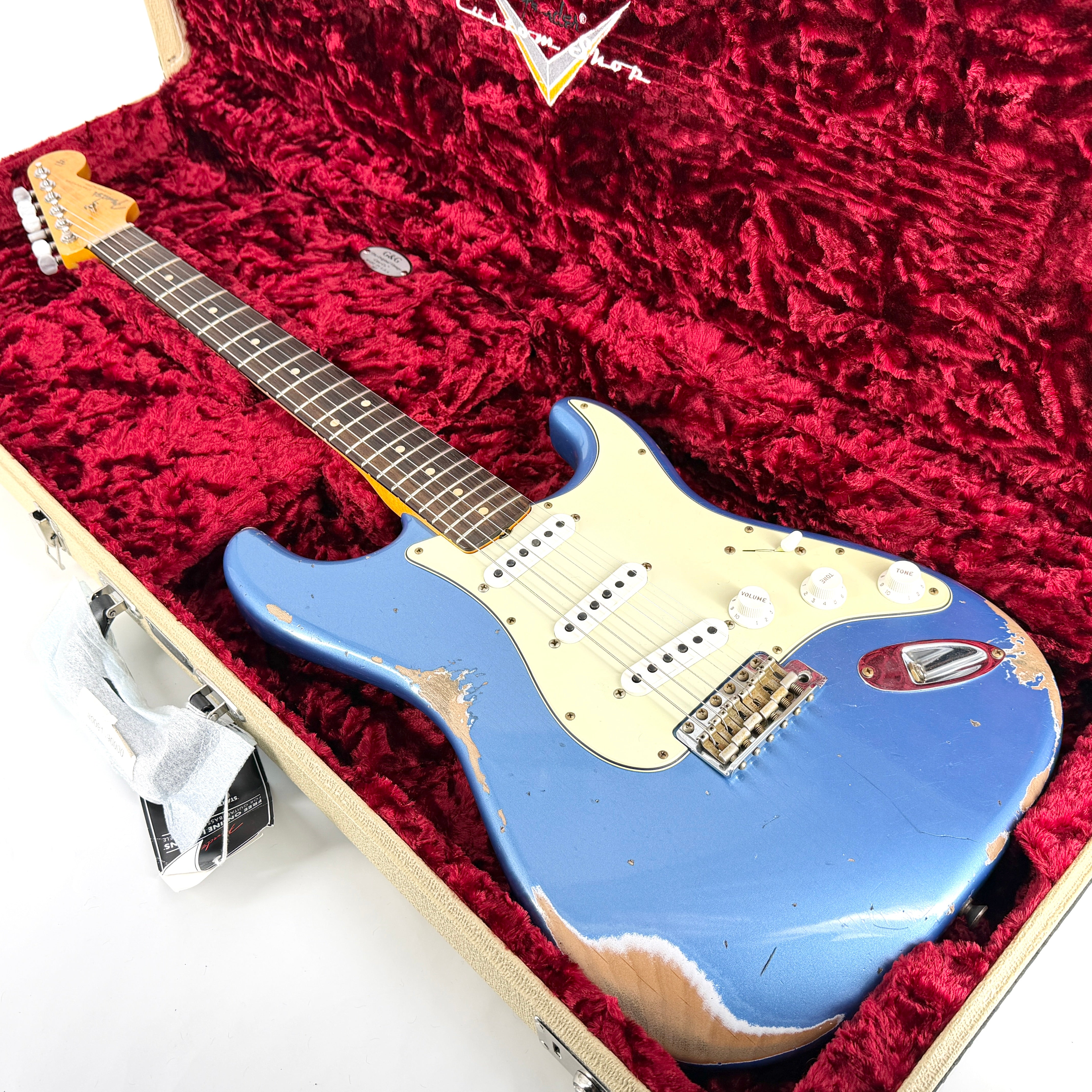 2022 Fender Custom Shop '61 Stratocaster Heavy Relic - Lake Placid