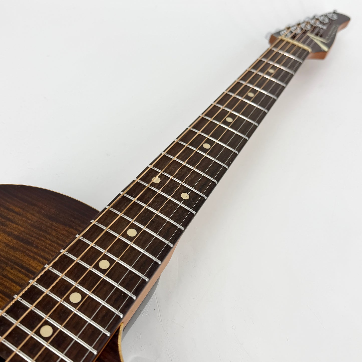 2012 Tom Anderson Crowdster Plus 2 Acoustic Electric – Burnished Orange Burst
