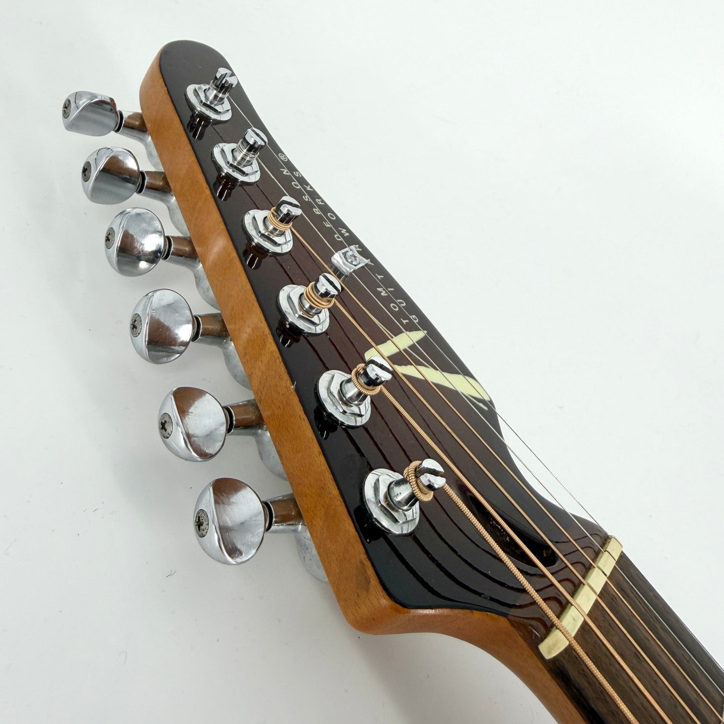 2012 Tom Anderson Crowdster Plus 2 Acoustic Electric – Burnished Orange Burst