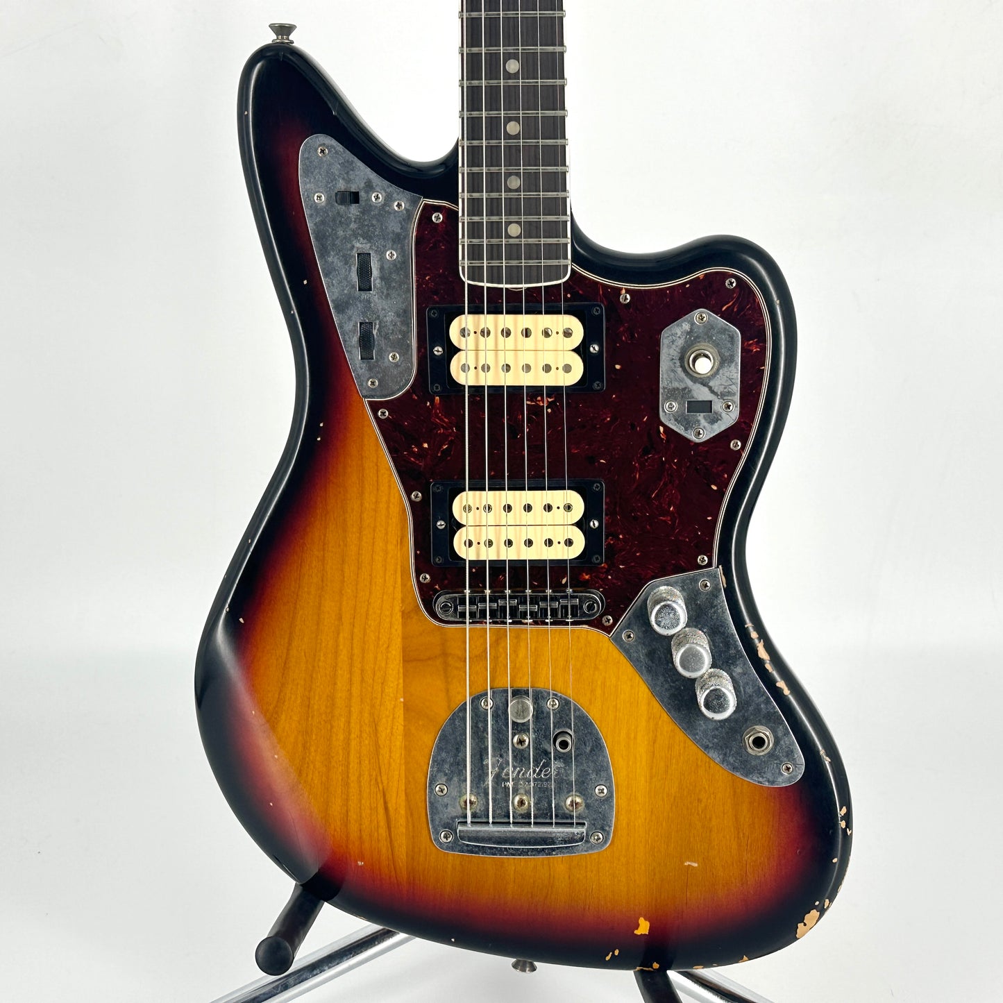 2015 Fender Kurt Cobain Signature Road Worn Jaguar - 3 Colour Sunburst
