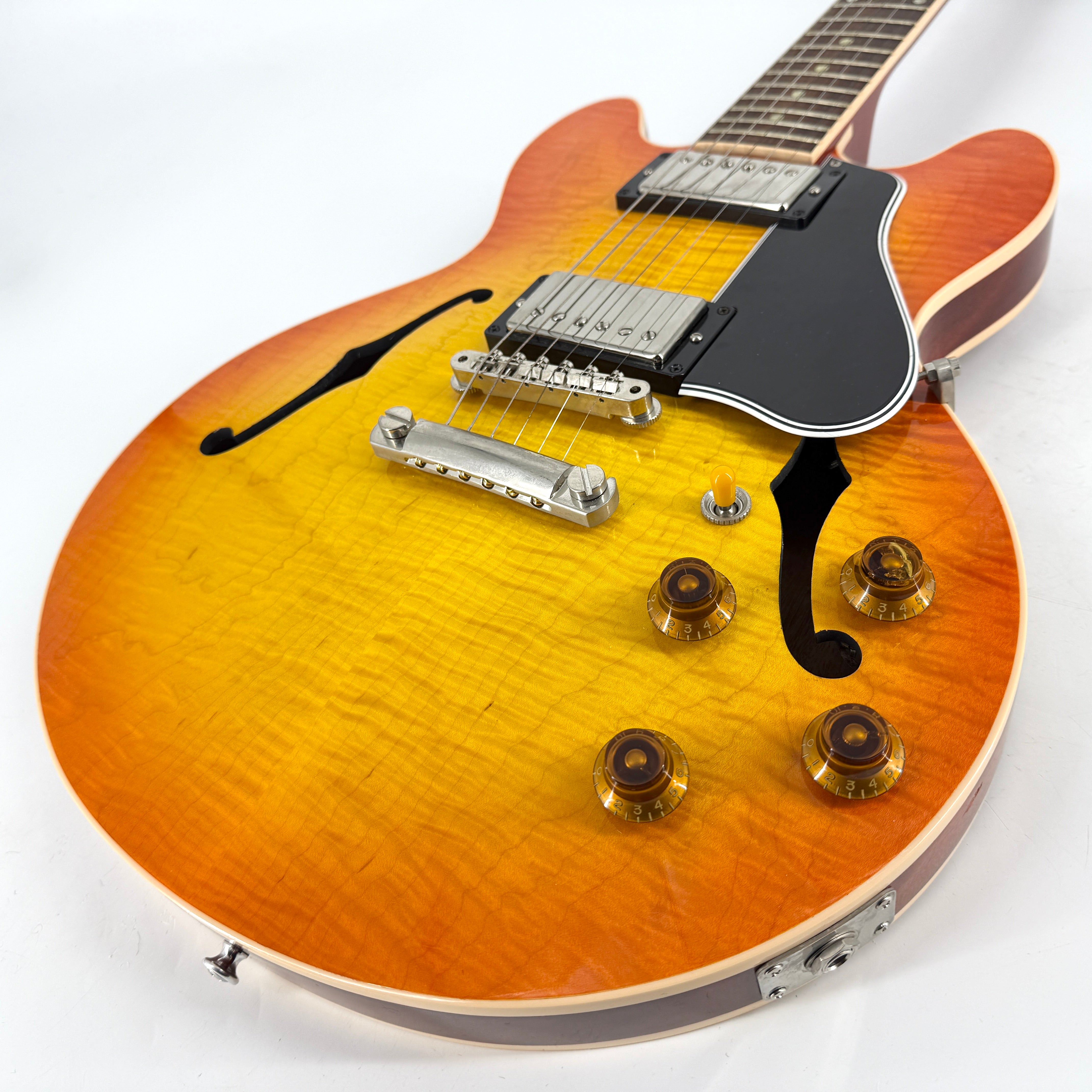 2015 Gibson Custom Shop CS-336 Figured - Tangerine Burst – Jordan Guitars