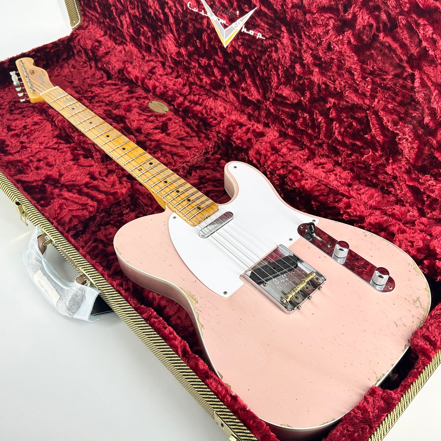 2022 Fender Custom Shop ’52 Heavy Relic Telecaster – Shell Pink