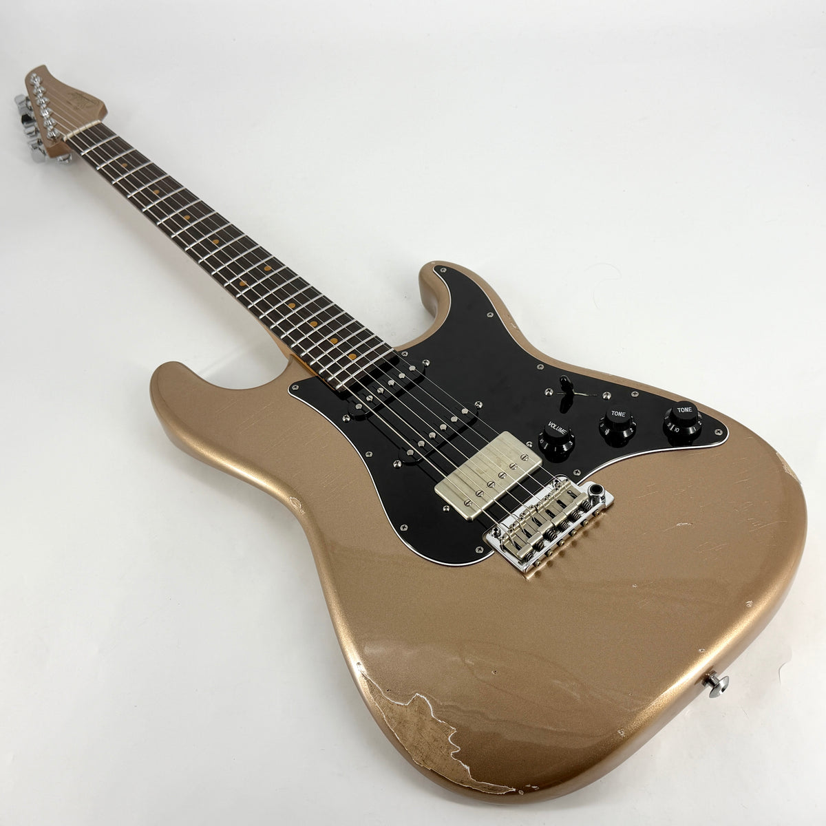 2024 Suhr Classic S Antique Roasted Dealer Exclusive HSS - Firemist Gold