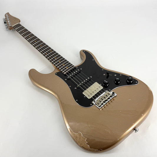 2024 Suhr Classic S Antique Roasted Dealer Exclusive HSS - Firemist Gold