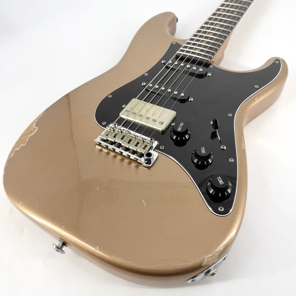 2024 Suhr Classic S Antique Roasted Dealer Exclusive HSS - Firemist Gold