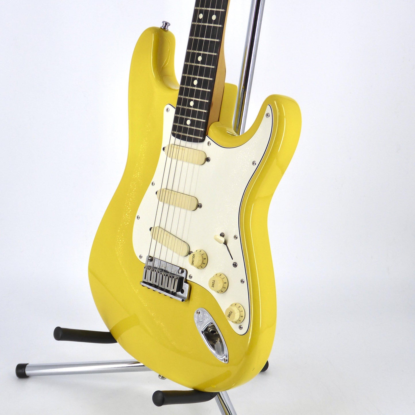 1987 Fender Strat Plus American Stratocaster - Graffiti Yellow