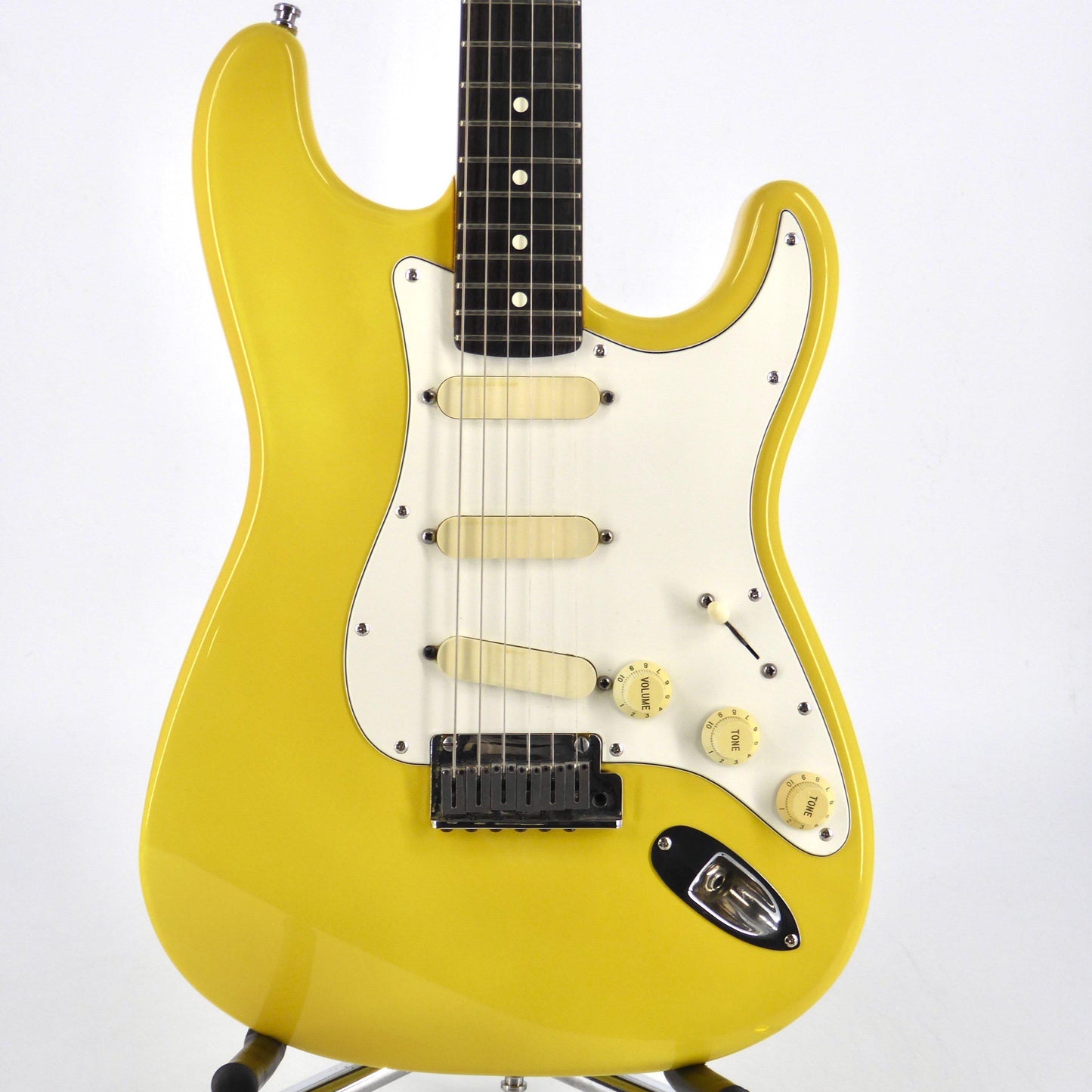 1987 Fender Strat Plus American Stratocaster - Graffiti Yellow