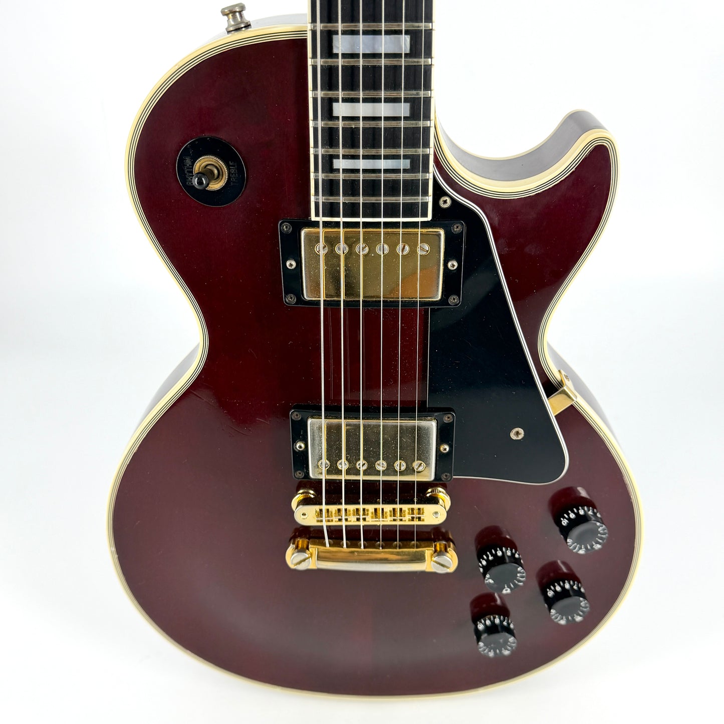 1997 Gibson Les Paul Custom – Wine Red