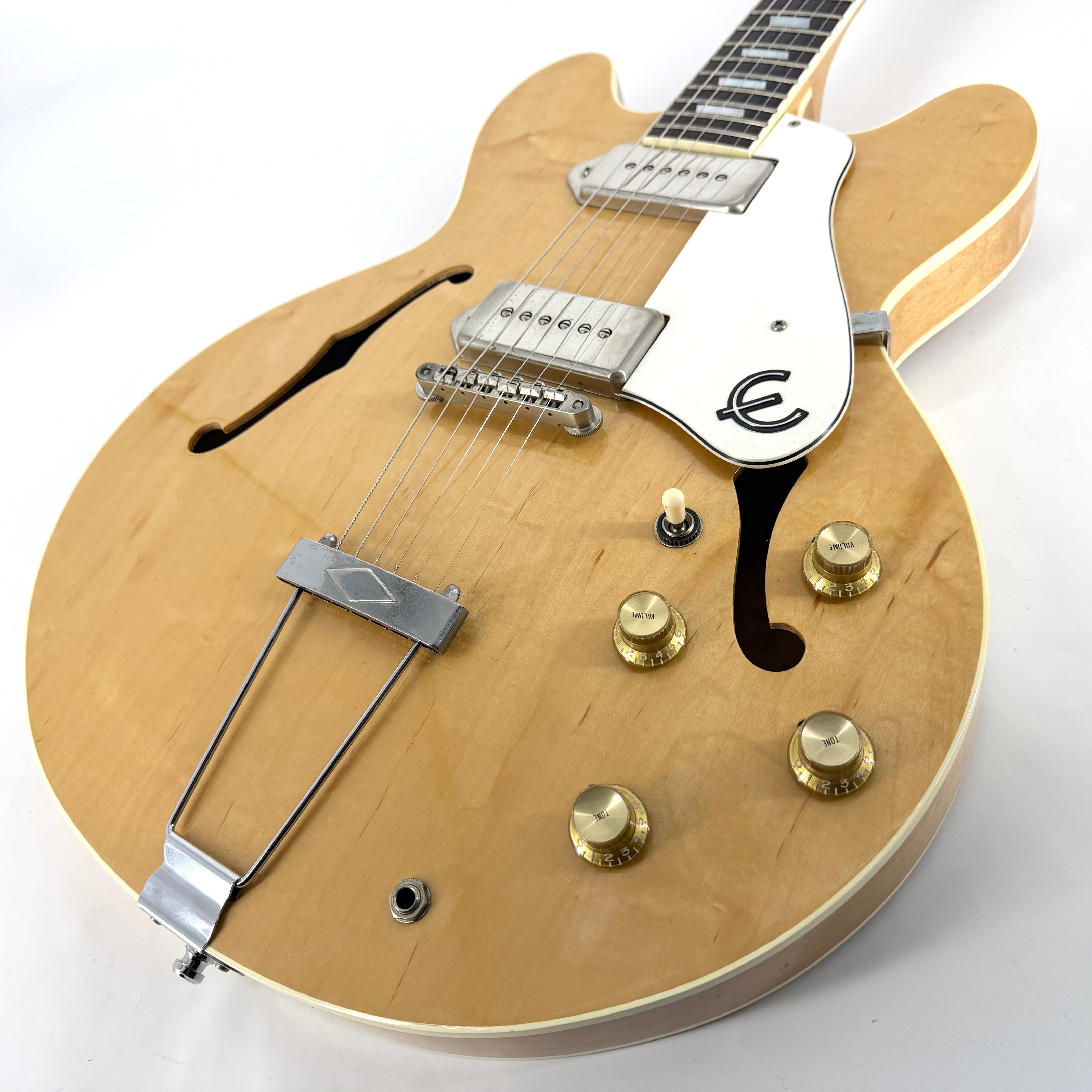 1991年製Epiphone CASINO VINTAGE(日本製・寺田楽器) 1991 Epiphone Japan Casino - Natural – Jordan Guitars