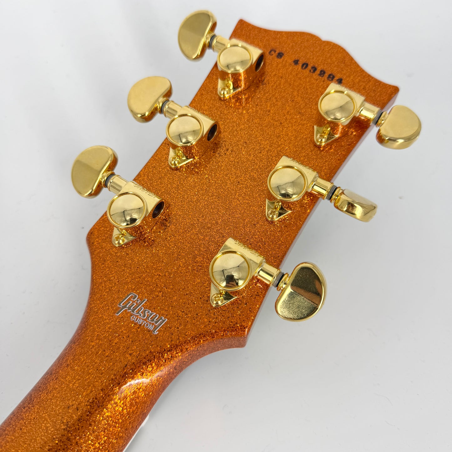2024 Gibson Custom Made to Measure Les Paul Custom - Orange Sparkle