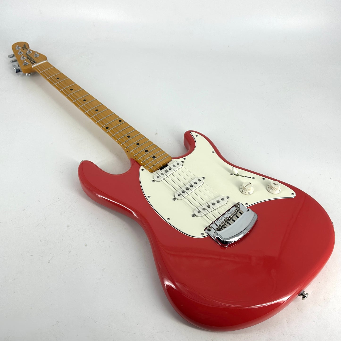 2017 Ernie Ball Music Man Cutlass – Coral Red