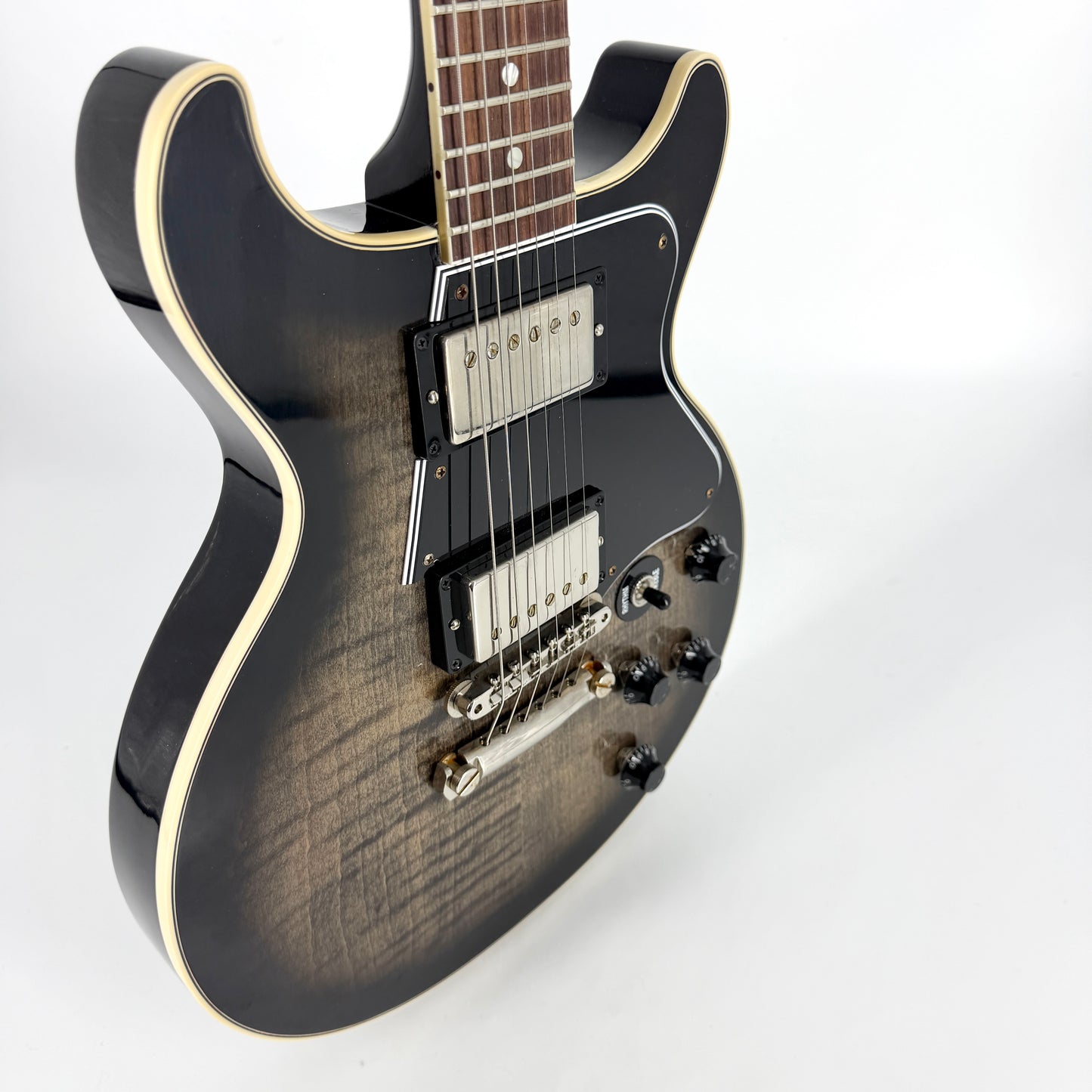 2024 Gibson Custom Shop Les Paul Special Double Cut Figured - Cobra Burst
