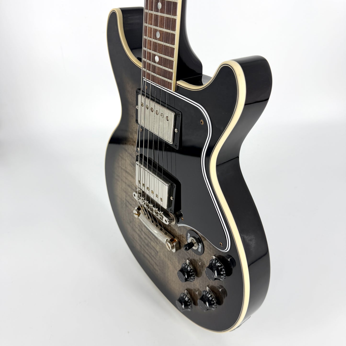 2024 Gibson Custom Shop Les Paul Special Double Cut Figured - Cobra Burst