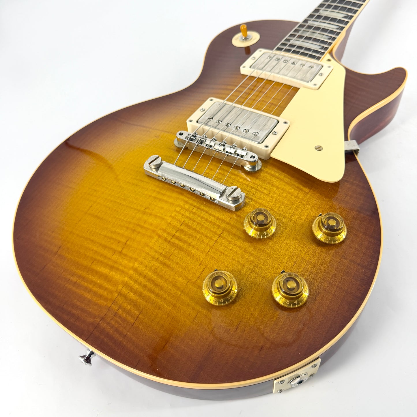 2024 Gibson Custom Shop 1959 Les Paul Hand Picked Top - Iced Tea