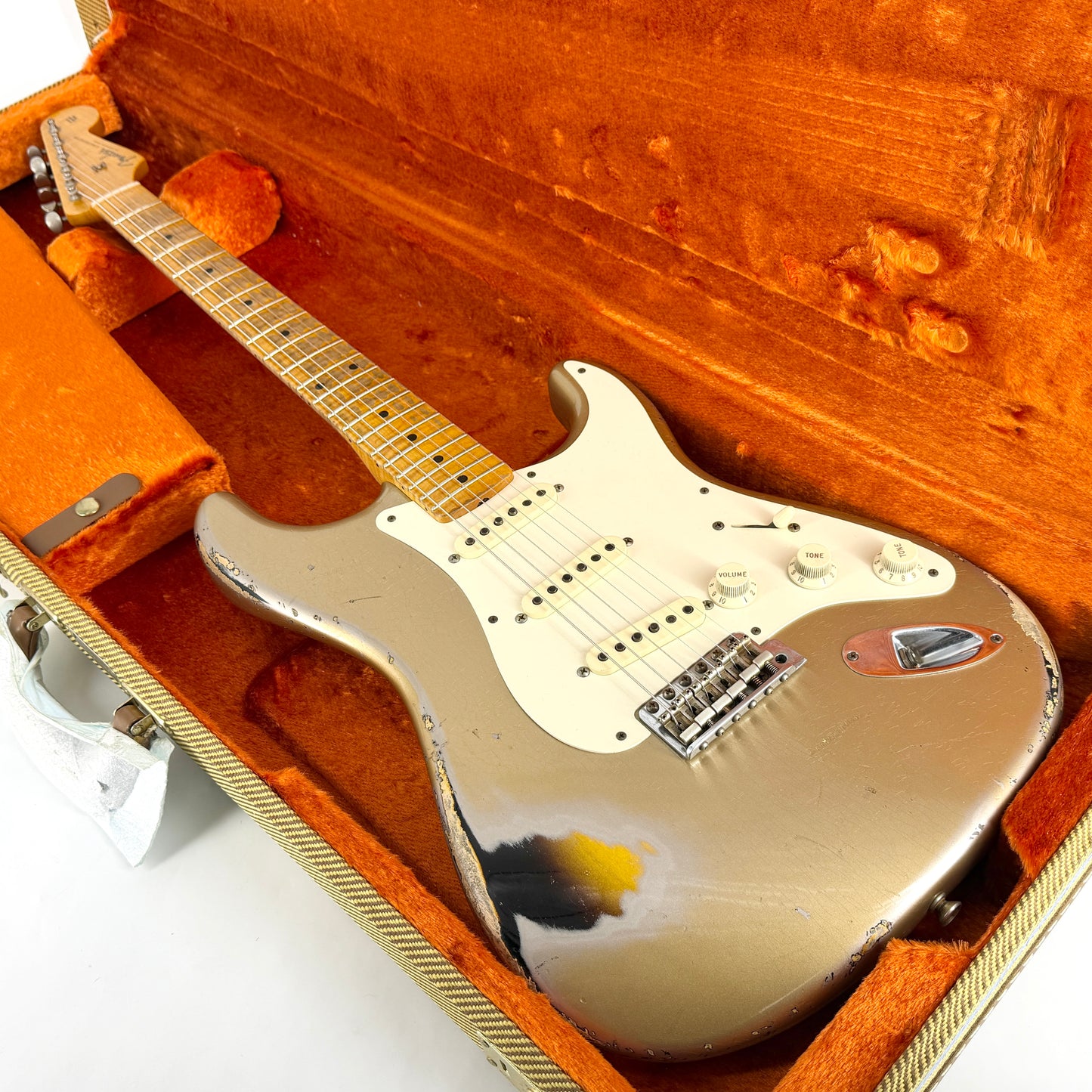 2015 Fender Masterbuilt Todd Krause Custom Shop '57 Stratocaster – Shoreline Gold over 2 Tone Sunburst