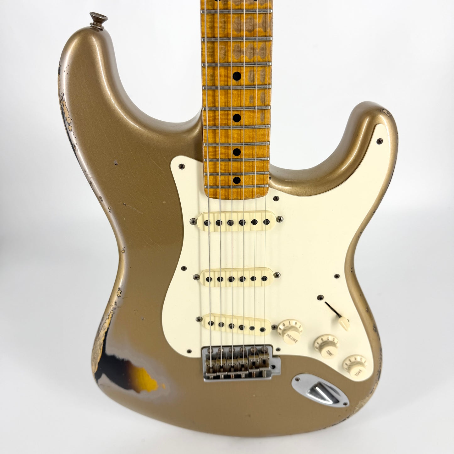 2015 Fender Masterbuilt Todd Krause Custom Shop '57 Stratocaster – Shoreline Gold over 2 Tone Sunburst