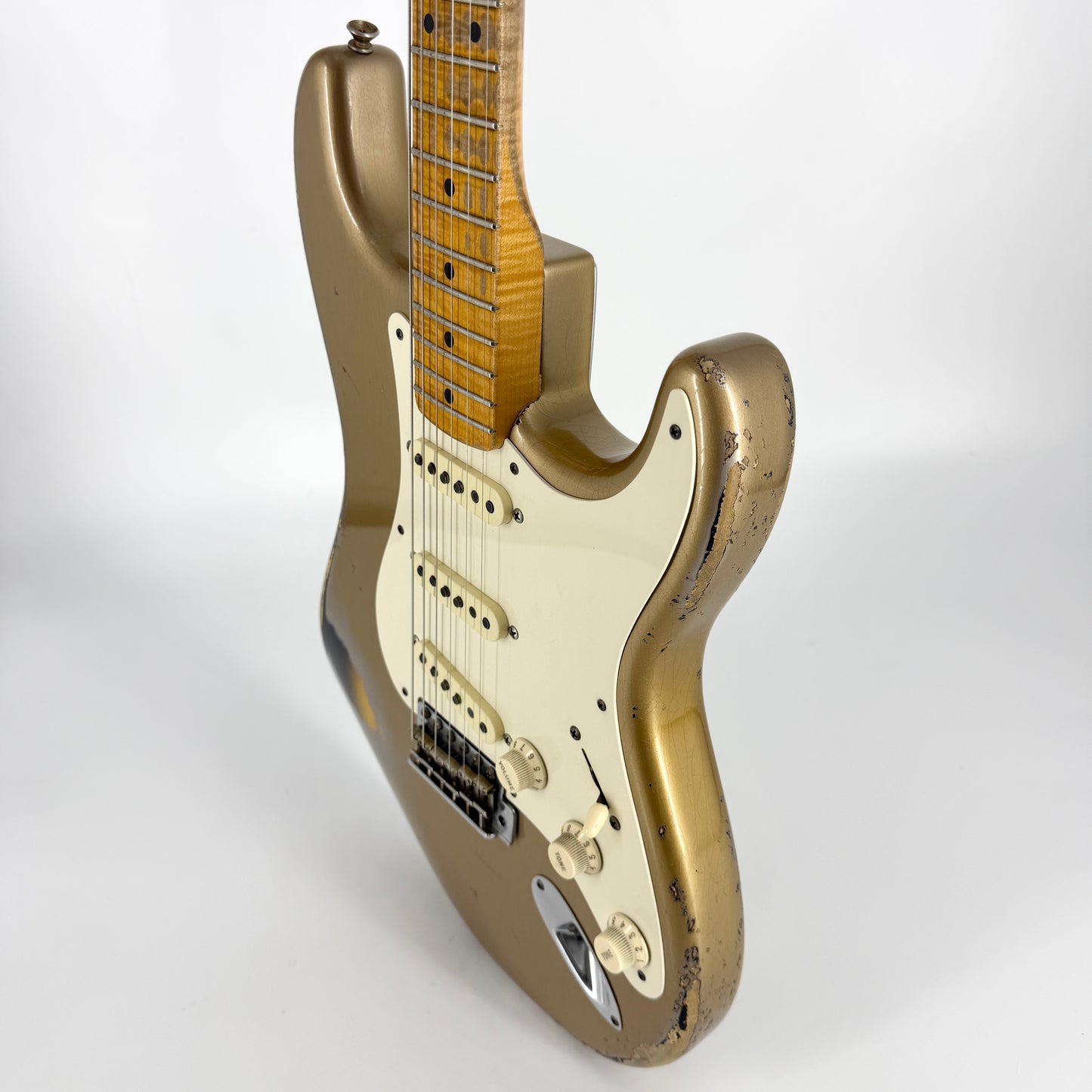 2015 Fender Masterbuilt Todd Krause Custom Shop '57 Stratocaster – Shoreline Gold over 2 Tone Sunburst
