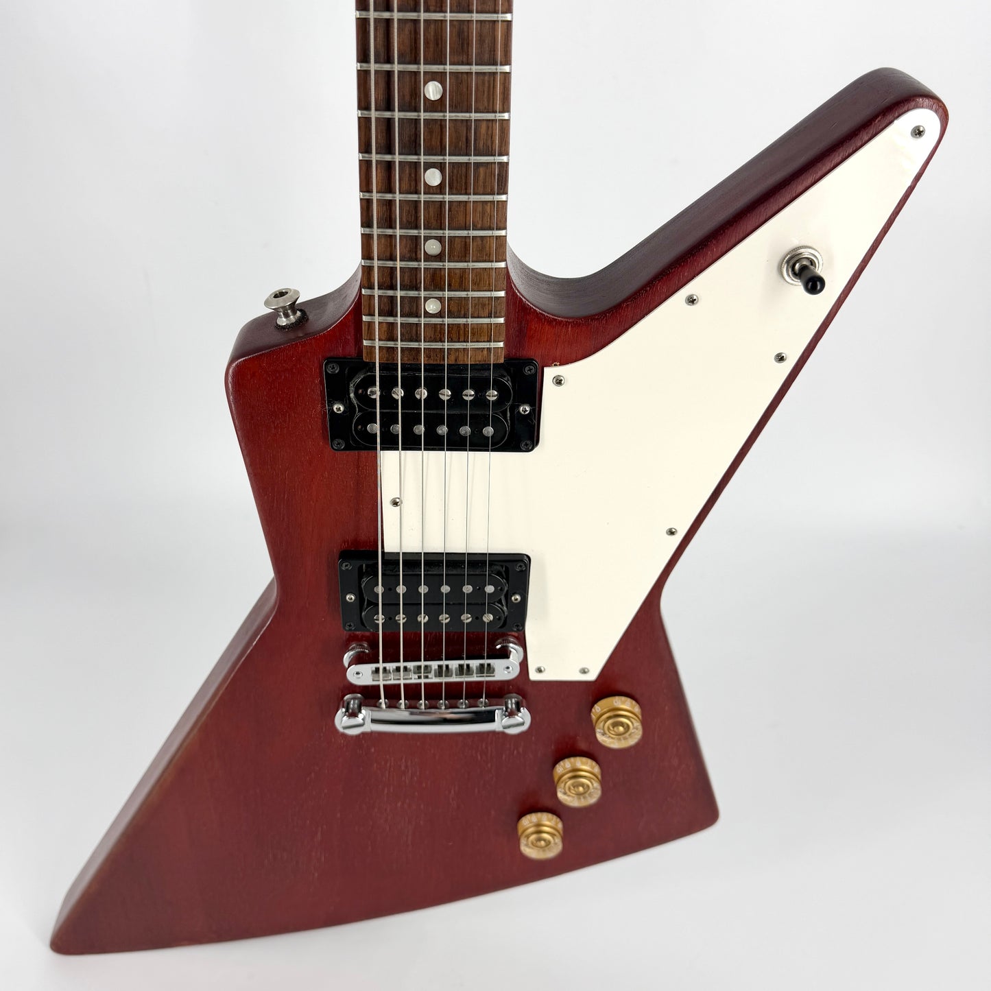 2008 Gibson Explorer Faded - Worn Cherry