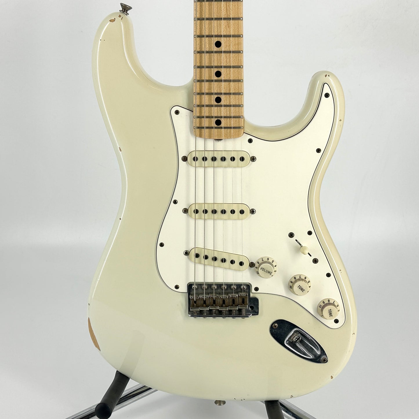 2015 Fender Custom Shop 1970 Stratocaster Relic - Olympic White
