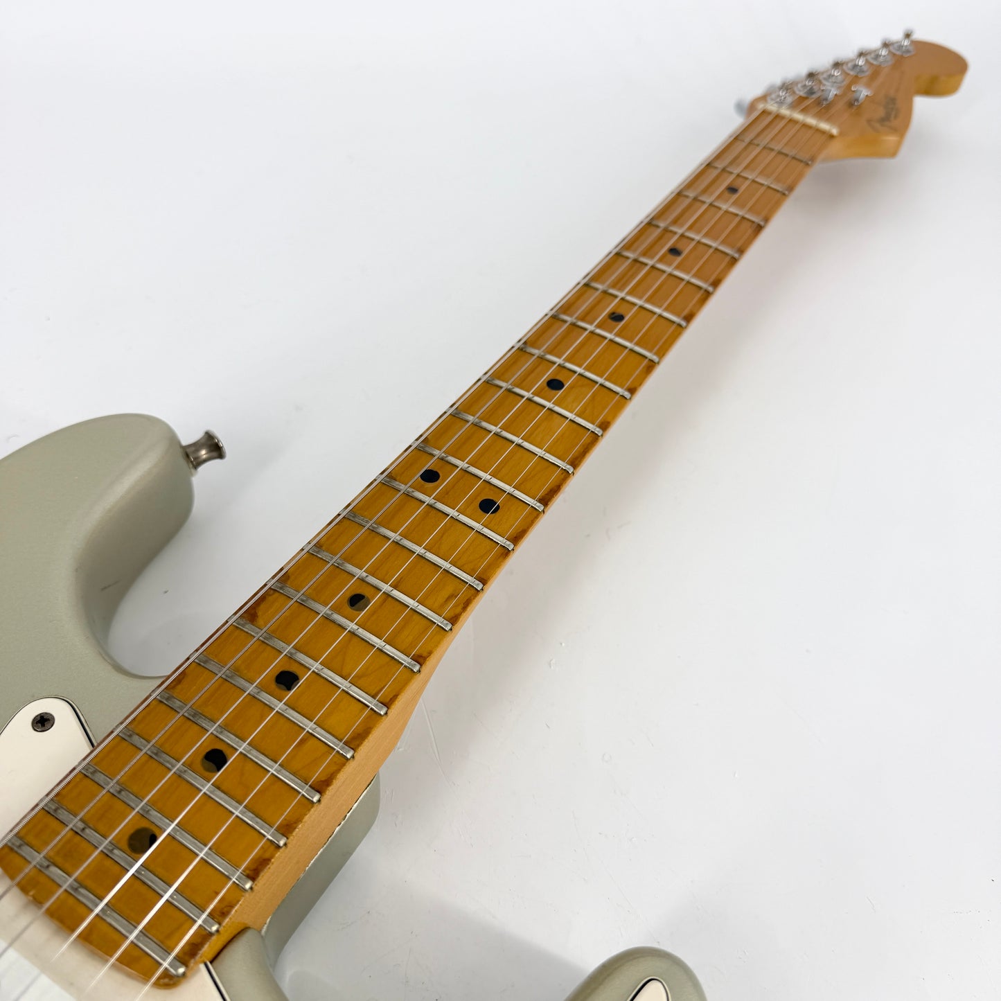 1998 Fender American Standard Stratocaster - Inca Silver