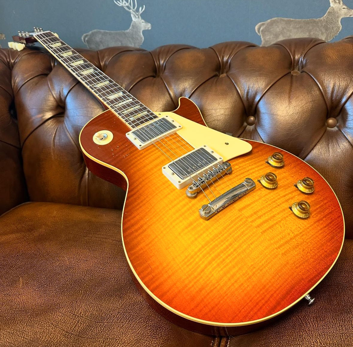 2023 Gibson Custom Murphy Lab 1959 Les Paul Ultra Light Aged - Royal Tea Burst