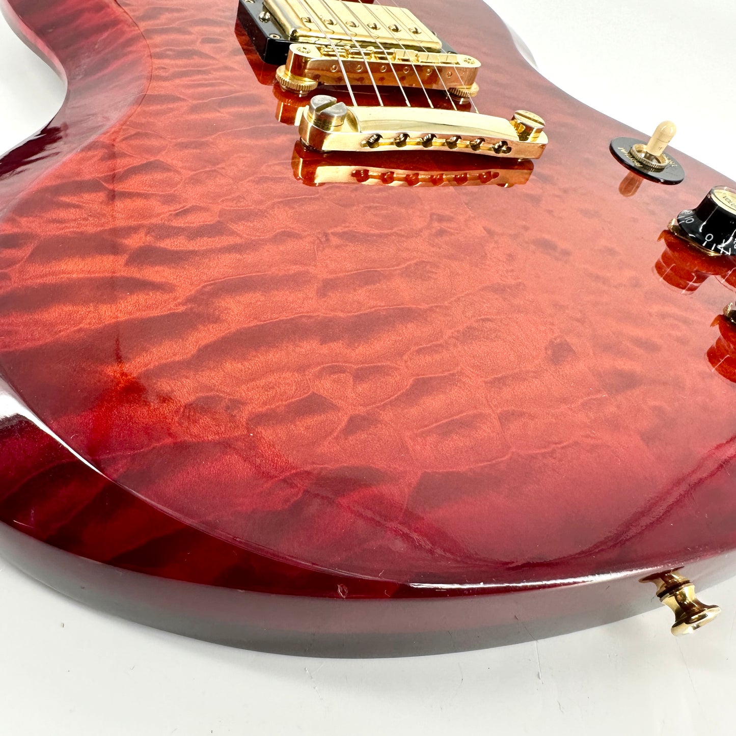 2009 Gibson Custom Shop SG Elegant Quilt - Firemist