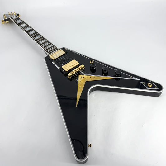 2025 Gibson Custom Shop Flying V Custom - Ebony