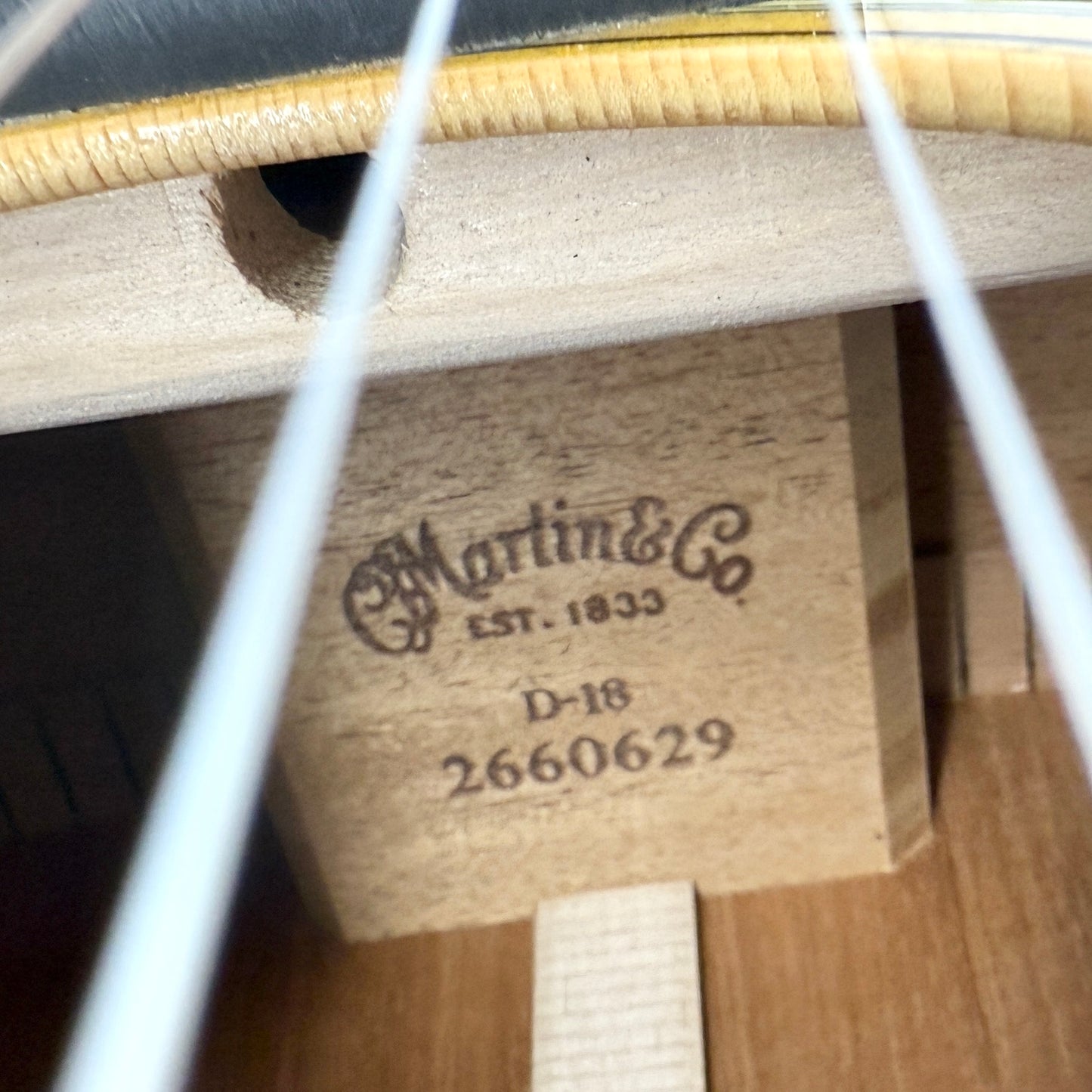 2022 Martin D-18 – Natural