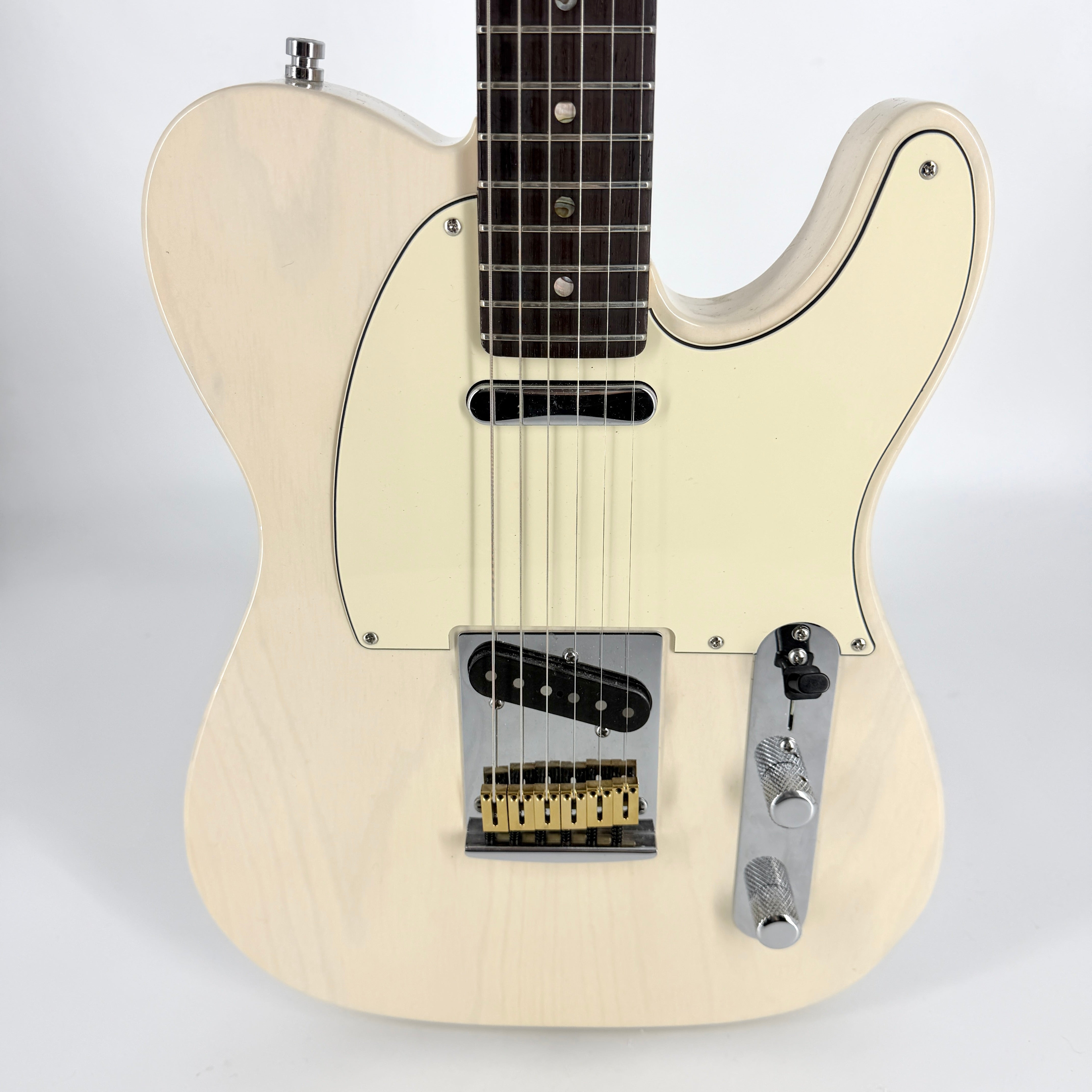 2011 Fender Custom Shop NAMM Deluxe Telecaster - Aged White Blonde