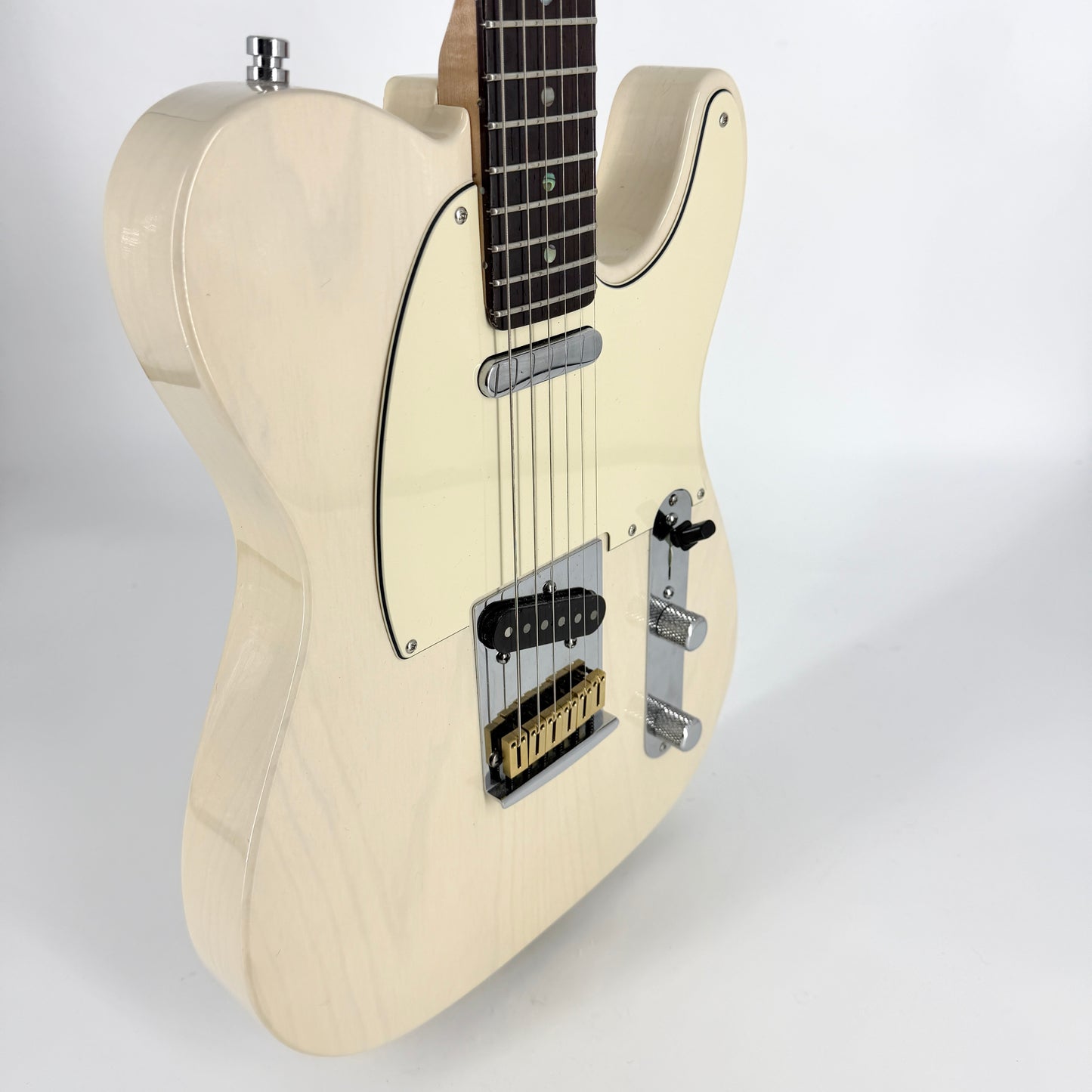 2011 Fender Custom Shop NAMM Deluxe Telecaster - Aged White Blonde