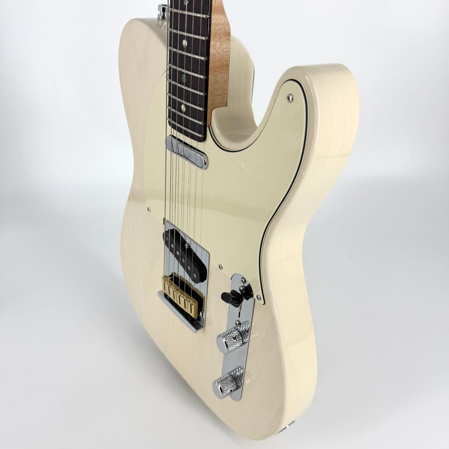 2011 Fender Custom Shop NAMM Deluxe Telecaster - Aged White Blonde