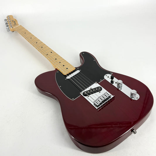 2012 Fender American Deluxe Ash Telecaster - Wine Transparent