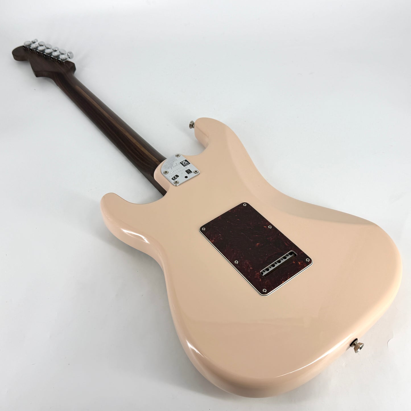 2021 Fender Limited Edition American Professional II Stratocaster Solid Rosewood Neck - Shell Pink