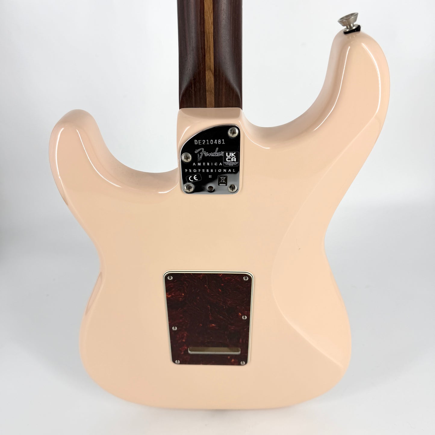 2021 Fender Limited Edition American Professional II Stratocaster Solid Rosewood Neck - Shell Pink